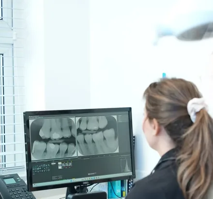 Happy Family Dental reception at our dental clinic in St Albans