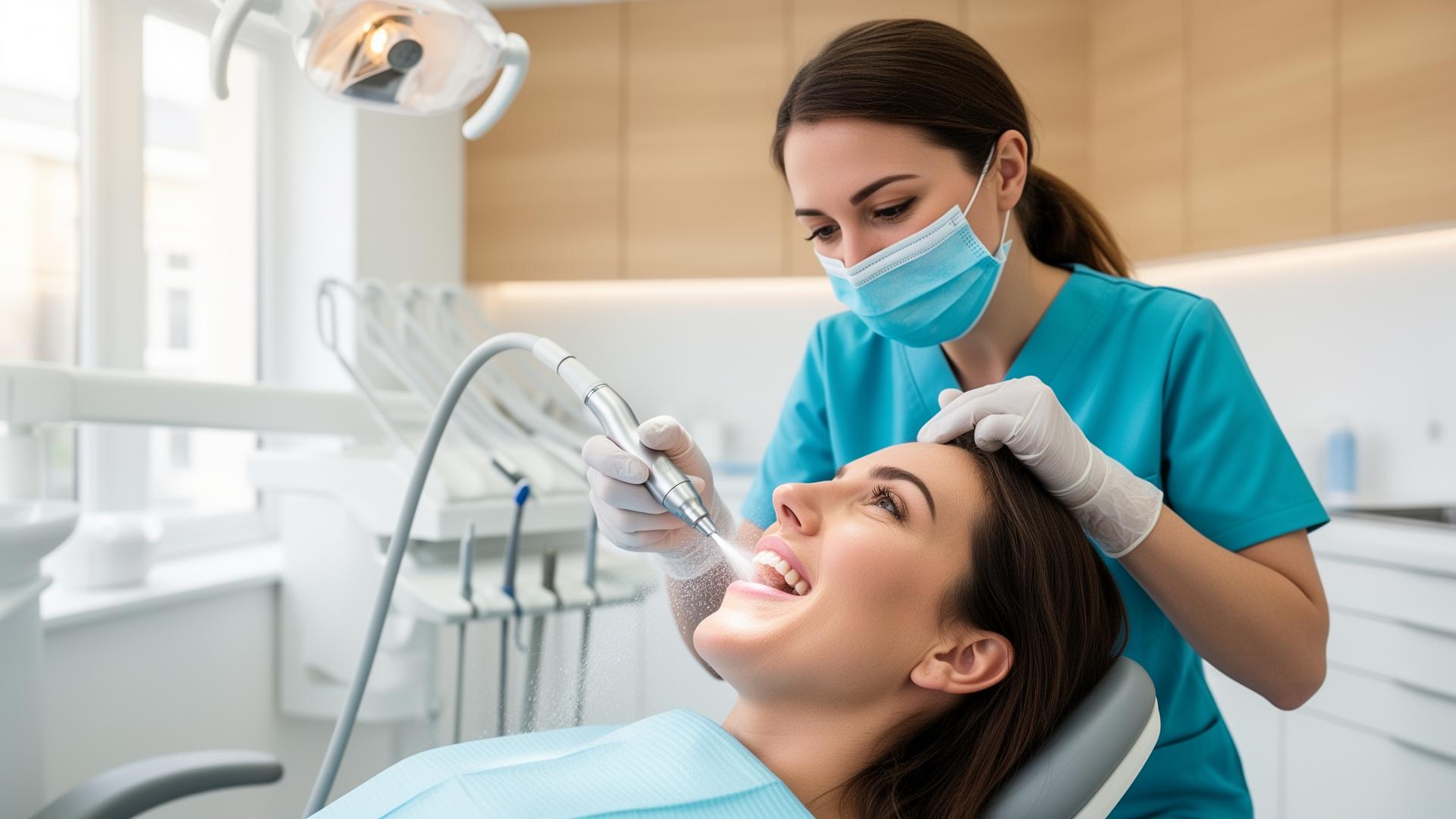 AirFlow® Tooth Polishing in St Albans at Happy Family Dental, St Albans